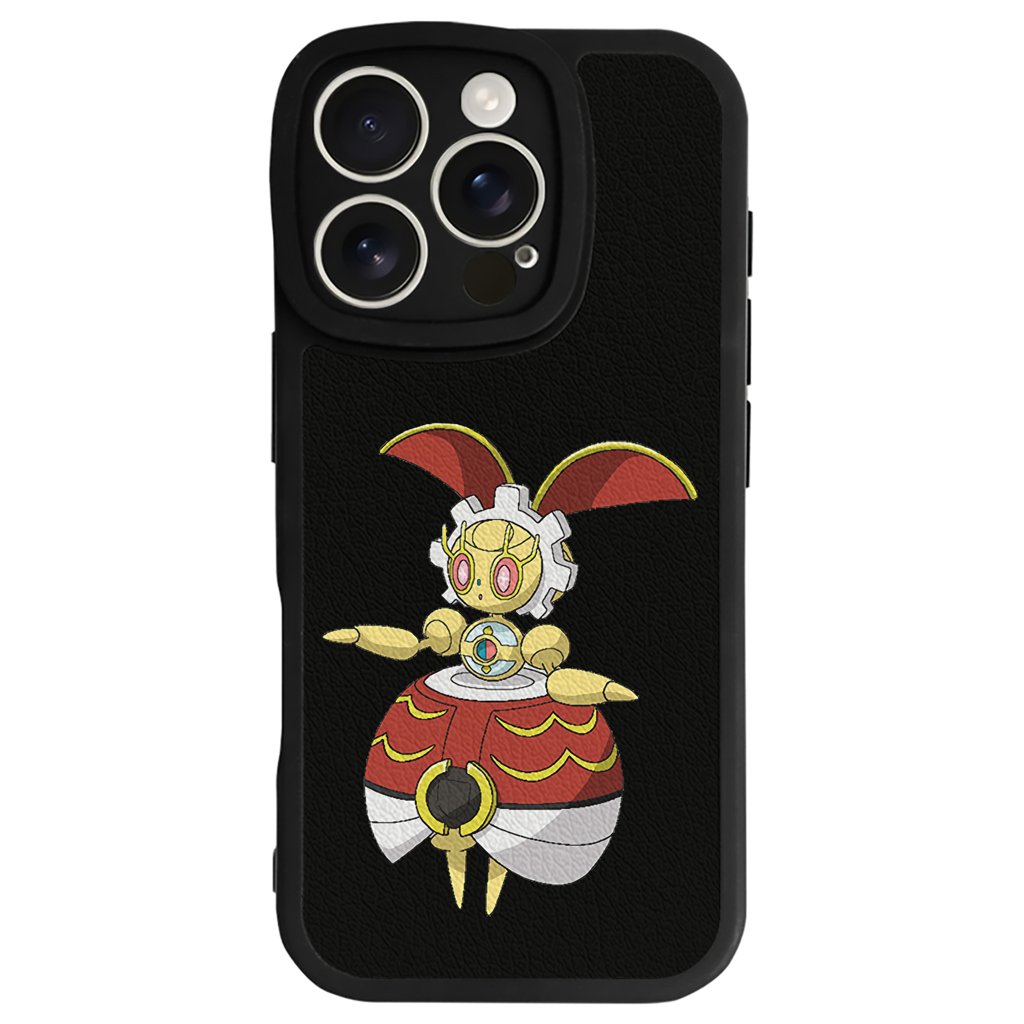 （画像用） ポケットモンスター Pokémon 【iPhone 16シリーズ対応】シリコンスマホケース（レザー調） 材質：シリコン